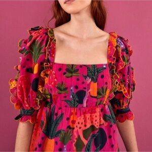 FARM Rio Pop Leopards Blouse